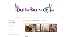 Desktop Screenshot of butterburandsage.com